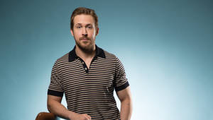 Ryan Gosling Gq Polo Shirt Wallpaper