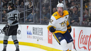 Ryan Johansen Nashville Predators Center Wallpaper