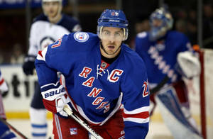 Ryan Mcdonagh Against Columbus Blue Jackets Wallpaper