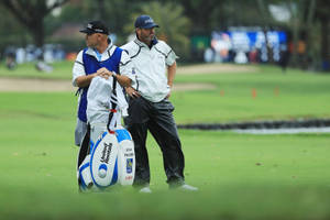 Ryan Palmer With Caddie Wallpaper