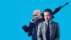 Ryan Reynolds And Samuel Jackson Wallpaper