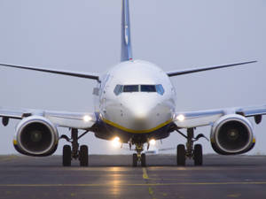 Ryanair Front Of Airplane Wallpaper