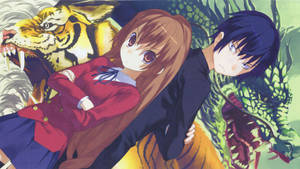 Ryuuji And Taiga - Toradora Wallpaper