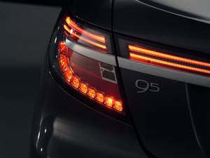 Saab 9-5 Tail Light Wallpaper