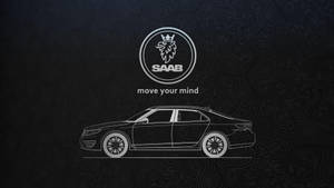 Saab Move Your Mind Poster Wallpaper