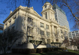 Sacramento City Hall Front Angle Wallpaper