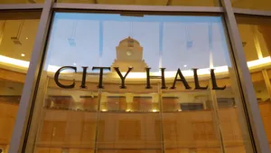 Sacramento City Hall Glass Name Wallpaper