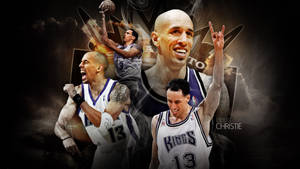 Sacramento Kings Doug Christie Digital Cover Wallpaper