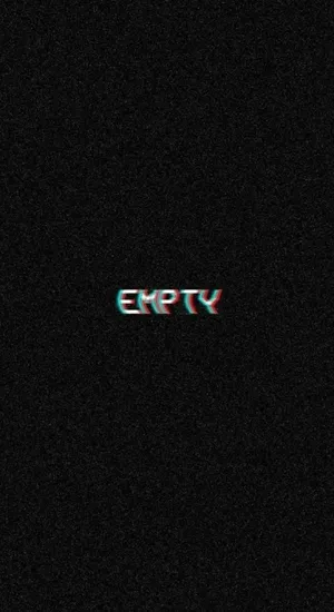 Sad Depressing Empty Anaglyph Wallpaper