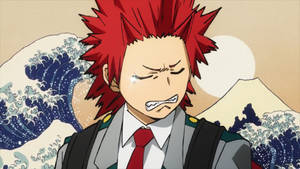 Sad Look Of Eijiro Kirishima Wallpaper