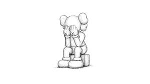 Sad Thorough Kaws Wallpaper