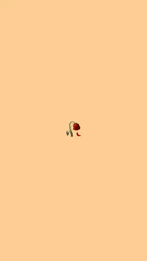 Sad Wilted Rose Iphone Wallpaper