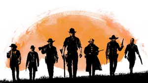 Saddle-up And Explore A Breathtaking Wild West Full Of Danger And Adventure In Red Dead Redemption 2 Wallpaper