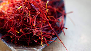 Saffron Threads As A Spice Wallpaper