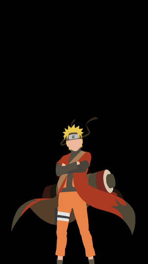 Sage Mode Vector Naruto Phone Wallpaper