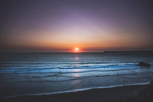 Sagres Beautiful Sunset Wallpaper