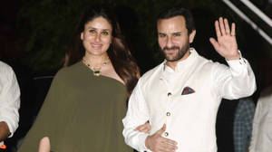 Saif Ali Khan With Kareena Kapoor Wallpaper