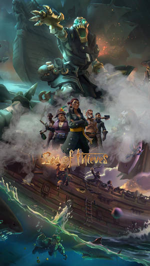 Sail The High Seas With Your Crew Aboard Sea Of Thieves! Wallpaper