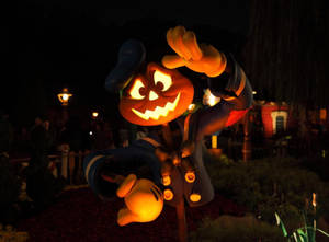 Sail Through The Night On A Pumpkin Boat This Halloween! Wallpaper