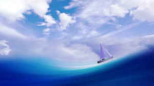 Sailboat Sailing Ship Wallpaper