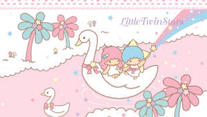 Sailing Little Twin Stars Wallpaper