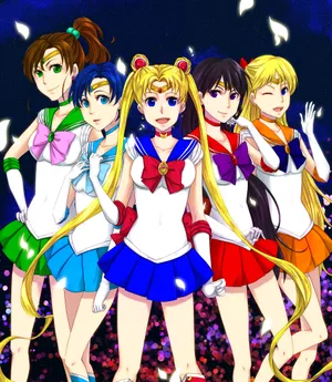 Sailor Mars Is Ready To Fight Against The Forces Of Evil In Tokyo. Wallpaper