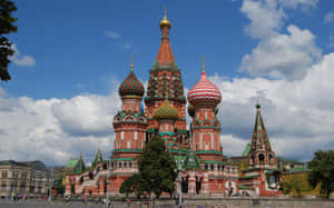 Saint Basil's Cathedral Gothic Church Wallpaper