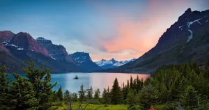 Saint Mary Forest Lake Wallpaper