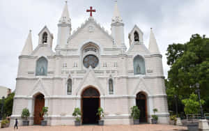Saint Patrick's Cathedral Pune India Wallpaper