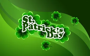 Saint Patrick’s Day Green Poster Wallpaper