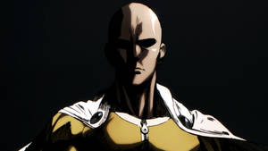 Saitama Dark Face Wallpaper