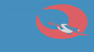 Salamence Blue Background Wallpaper