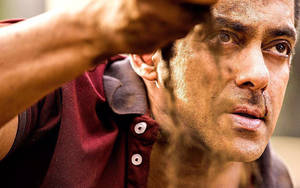 Salman Khan With Sand Wallpaper