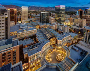 Salt Lake City Creek Center Wallpaper