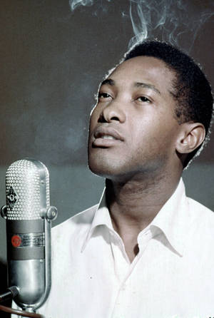 Sam Cooke Studio Recording Wallpaper