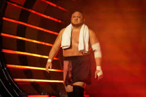 Samoa Joe All Elite Wrestling Entrance Wallpaper