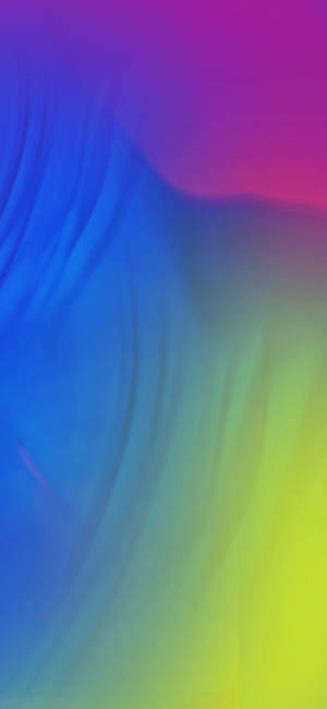 Samsung A51 Blue Yellow Purple Paint Wallpaper