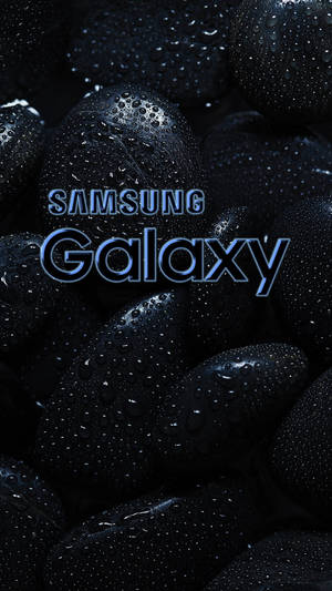 Samsung Galaxy Black Stone Design Wallpaper