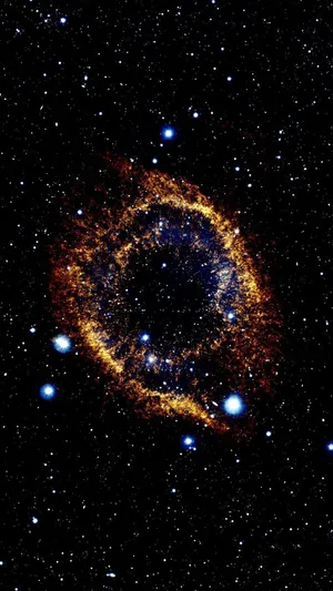 Samsung Mobile Helix Nebula Wallpaper
