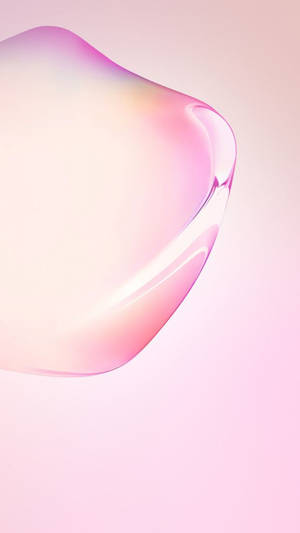 Samsung Mobile Pink Bubble Wallpaper