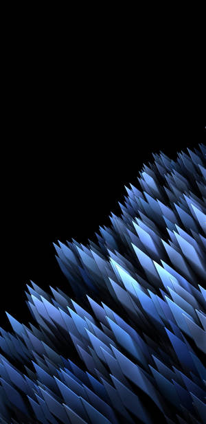 Samsung S21 Ultra Indigo Spikes Wallpaper