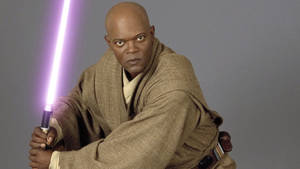 Samuel L Jackson As Mace Windu Wallpaper