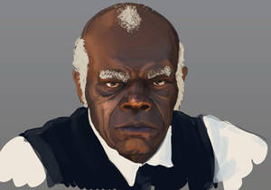 Samuel L Jackson Painting Wallpaper