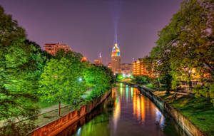 San Antonio Night Time Wallpaper