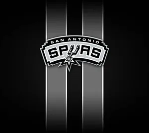 San Antonio Spurs Grey Logo Wallpaper