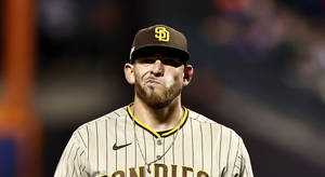 San Diego Padres Joe Musgrove American Professional Baseball Pitcher Wallpaper