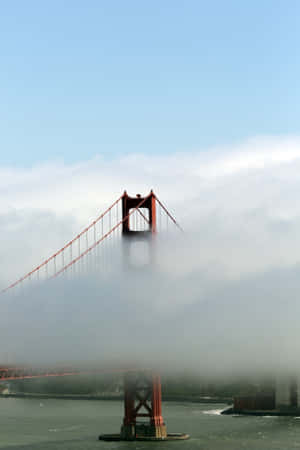 San Francisco Fog During Morning Wallpaper