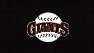 San Francisco Giants In Black Backdrop Wallpaper