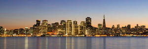 San Francisco Skyline Panorama Wallpaper