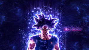 San Goku Ultra Instinct Wallpaper